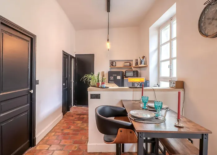 Apartment Le Vintage, Appart,hotel Particulier, Centre Maisoncarreeconciergerie